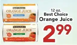Eurofresh Market Best Choice orange juice offer