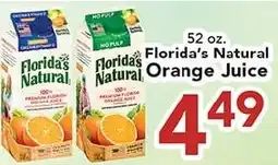 Eurofresh Market Florida's Natural Orange Juice offer