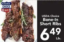 Eurofresh Market Usda Choice Bone-In Short Ribs offer
