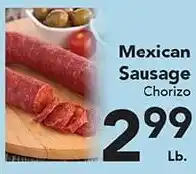 Eurofresh Market Mexican Sausage Chorizo offer
