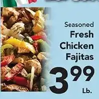 Eurofresh Market Seasoned Fresh Chicken Fajitas offer