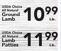 Eurofresh Market Usda Choice All Natural Ground Lamb offer