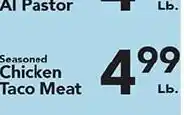 Eurofresh Market Seasoned Chicken Taco Meat offer