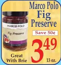 DeMoulas Market Basket Marco Polo Fig Preserve offer