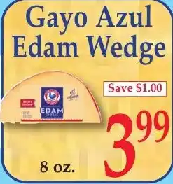 DeMoulas Market Basket Gayo Azul Edam Wedge offer
