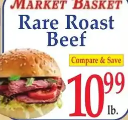 DeMoulas Market Basket Market Basket rare roast beef offer