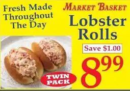 DeMoulas Market Basket Market Basket Lobster Rolls offer