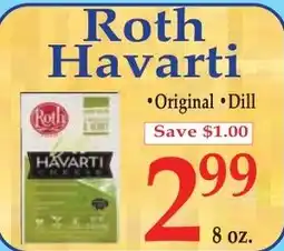 DeMoulas Market Basket Roth havarti offer