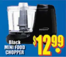Reams Black mini food chopper offer