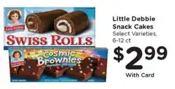 Pay Less Little Debbie Snack Cakes offer