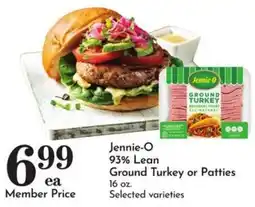 Food Pavilion Jennie-O Ground Turkey or Patties offer