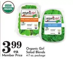 Food Pavilion Organic Girl Salad Blends offer