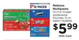 Pay Less Nabisco Multipacks offer