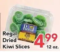 Eurofresh Market Regal dried kiwi slices offer