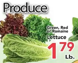 Eurofresh Market Produce Green, Red or Romaine Lettuce offer