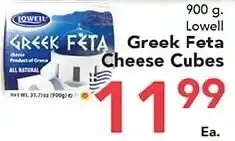Eurofresh Market Lowell greek feta cheese cubes offer
