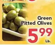 Eurofresh Market Green Pitted Olives offer