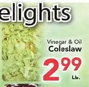 Eurofresh Market Delights Vinegar & Oil Coleslaw offer