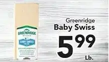 Eurofresh Market Greenridge Baby Swiss offer