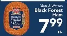Eurofresh Market Dietz & Watson Black Forest Smoked Ham offer