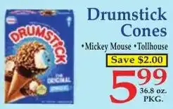 DeMoulas Market Basket Drumstick Cones offer