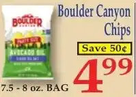 DeMoulas Market Basket Boulder Canyon Chips offer