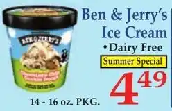 DeMoulas Market Basket Ben & Jerry's Ice Cream offer
