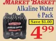 DeMoulas Market Basket Market Basket alkaline water offer
