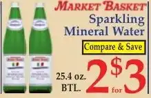 DeMoulas Market Basket Market Basket Sparkling Mineral Water offer