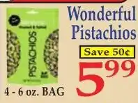 DeMoulas Market Basket Wonderful Pistachios offer