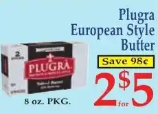 DeMoulas Market Basket Plugra European Style Butter offer