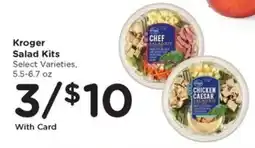 Pay Less Kroger salad kits offer