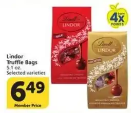 Food Pavilion Lindor Truffle Bags offer