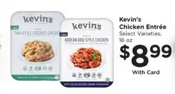Pay Less Kevin's Chicken Entrée offer