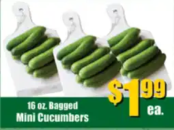 Reams Bagged Mini Cucumbers offer