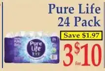 DeMoulas Market Basket Pure Life offer