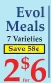 DeMoulas Market Basket Evol Meals offer