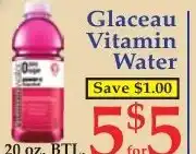DeMoulas Market Basket Glaceau vitamin water offer