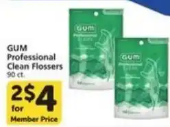 Food Pavilion Gum Professional Clean Flossers offer