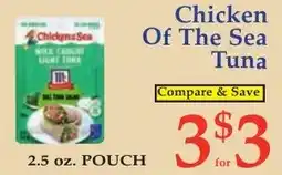 DeMoulas Market Basket Chicken Of The Sea Tuna offer