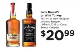 Pay Less Jack Daniel's or Wild Turkey offer