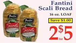 DeMoulas Market Basket Fantini Scali Bread offer