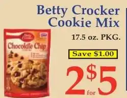 DeMoulas Market Basket Betty Crocker cookie mix offer
