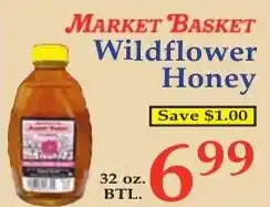 DeMoulas Market Basket Market Basket Wildflower Honey offer