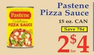 Pastene pizza sauce