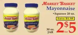 DeMoulas Market Basket Market Basket Mayonnaise offer