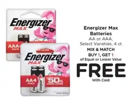 Pay Less Energizer Max Batteries offer