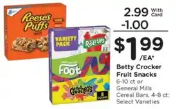 Pay Less Betty Crocker Fruit Snacks offer
