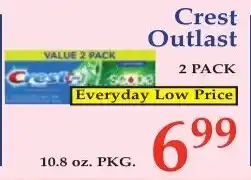 DeMoulas Market Basket Crest Outlast offer
