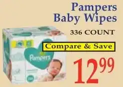 DeMoulas Market Basket Pampers baby wipes offer